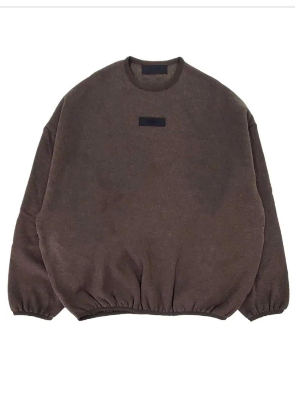 FEAR OF GOD ESSENTIALS Logo Patch Elasticated Waistband Sweatshirt Athleisure XS